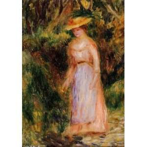   Renoir   32 x 46 inches   Young Woman Taking a Walk