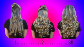 20 5pcs Curly Clip On In Hair extensions Multicolor On Sale Good 