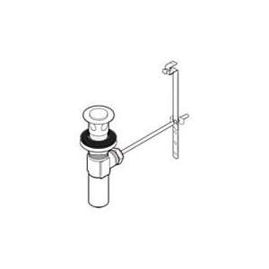  Delta Faucet RP26533PT Metal Drain Assembly with Less Lift Rod 