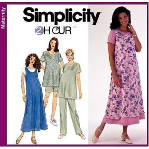  Simplicity 2 Hour Sewing Pattern 8589 Maternity Dress or 