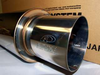 APEXI N1 UNIVERSAL TURBO EXHAUST MUFFLER 75mm/115mm  