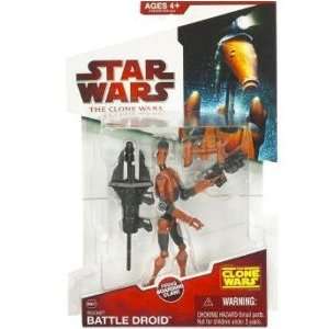   Wars Animated 3 3/4 Rocket Battle Droid Action Figure Toys & Games