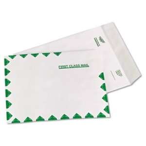  DuPont White Leather Tyvek® Envelopes, 100/Box, 9 x 12 