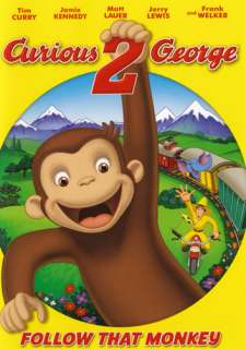 Curious George 2 DVD Cover Art