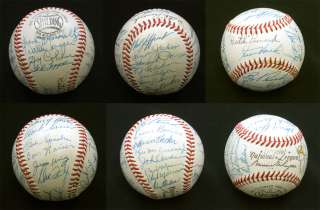 1955 Chicago Cubs team signed baseball (29 signatures)  