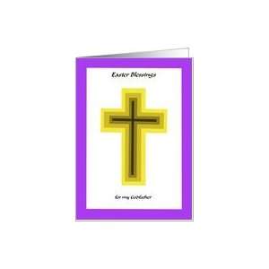  Easter Blessing Cross   Godfather Card Health & Personal 