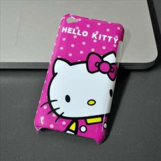 Hello Kitty Lovely cute hard back Case Cover skin for Apple iPod Touch 