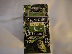 Trader Joes Peppermint Herbal Tea, 20 Bags  