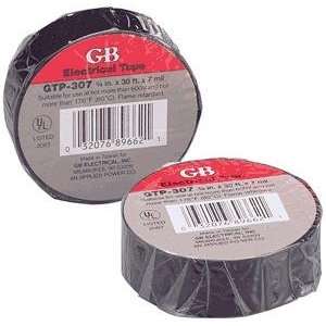  GB Electrical GTP 607 3 x 60 Black Electrical Tape