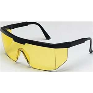  Safety Glasses   Excalibur   Black Nylon Frame   3.0 Green 