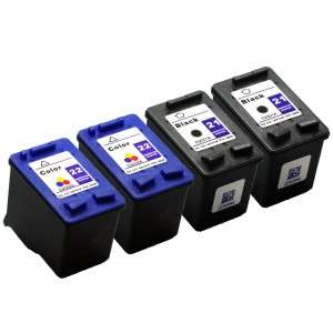 4pk HP 21 22 Ink For Deskjet D1530 D1560 D1568 D2330  