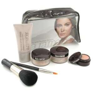 Mineral Flawless Face Kit   Real Sand Fdt Primer + Mineral Pwd+ 
