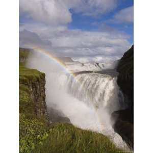  Icelands Most Famous Waterfall Tumbles 32M into a Steep 