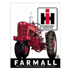   Harvester Farmall Farm Tractor tin sign #839 