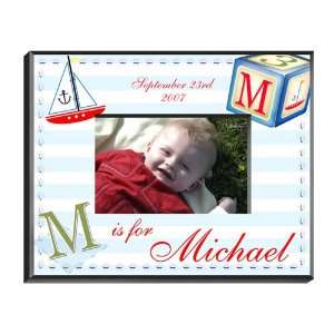   Wedding Favors Personalized Sailor Boy Picture Frame 