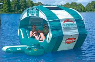   Cabana Islander w/Cooler Lake Raft Party Island Float Tube NEW  