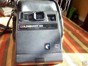 Kodak Color Burst 50 Instant Camera w/ Carrying Bag  