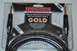 Mogami Gold Instrument/Guitar 18ft Cable. Submit Offer  