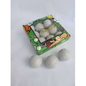 Gift Box Filled With Milk Chocolate Foil Wrapped Sports Themed Balls 