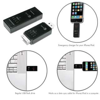 POWERLINK USB FLASH DRIVE CHARGER FOR iPOD NANO 4G 3G  