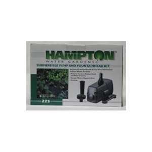  Best Quality Pump/Fountain Kit / Size 225 Gph By Hampton 