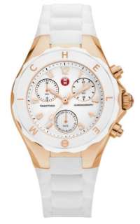 Michele Tahitian Jelly Beans White Rose Gold Womens Watch 