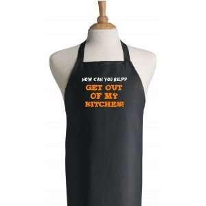   Get Out Of My Kitchen Funny Chef Aprons For Cooking