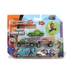    Matchbox TV Heroes 5 Pack Super Mario Brothers Toys & Games