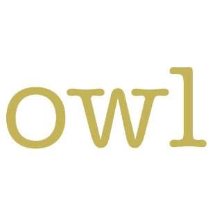  owl Giant Word Wall Sticker