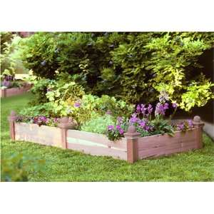   6000 Series 8 Ball Finial Raised Planting Bed Patio, Lawn & Garden