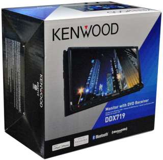 NEW KENWOOD DDX719 6.95 WVGA DVD RECEIVER BLUETOOTH PANDORA SIRIUS XM 