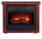 X5 Electric Fireplace ROLL N GO by HEAT SURGE   CHERRY