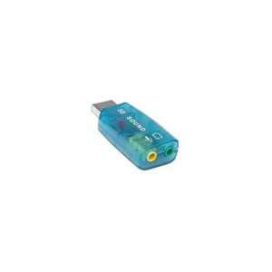   USB 3D Sound Card (Blue) for Gateway computer