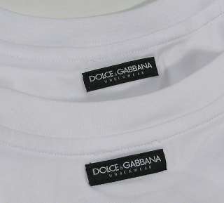 DOLCE GABBANA° 2 pack tank tops shirts double D&G NWT  