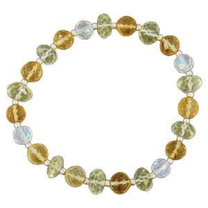   Citrine Lemon Topaz Quartz Multi Gemstone Bracelet Jewelry Jewelry