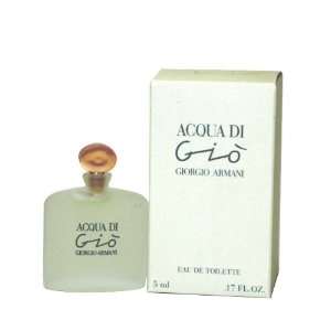  ACQUA DI GIO Perfume. MINIATURE COLLECTIBLE EDT 0.17 oz 