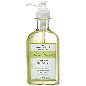  Aromafloria AromaRemedy Bath & Body Massage Oil   8.4 fl 