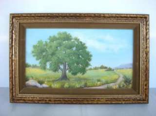 Galaday Marble Falls Landscape Oil Painting Vintage  