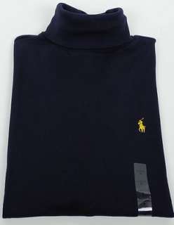 Polo Ralph Lauren Classic Fit Long Sleeved Embroidered Pony Navy 