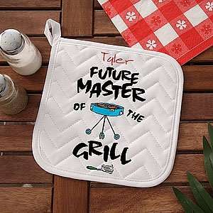   Future Master of the Grill Potholder for Kids