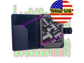   Leather Case Cover Pouch Jacket For Ebook Reader  Kindle 4 4th