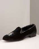 Barker Black Wolfe Loafer, Black   