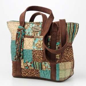 Donna Sharp Quilted Patchwork Tote