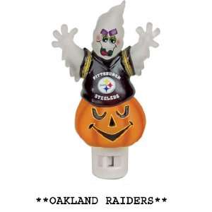  5 NFL Oakland Raiders Halloween Ghost Night Light