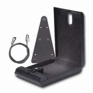   Biometric Gun Pistol Safe Box w/ Wall Mount