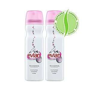  Evian Mineral Water Spray Duo To Go Beauty