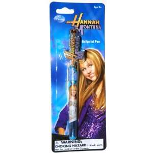 Hannah Montana Design 1 Ballpoint Pen 5 1/2, Disney Collectible (1 