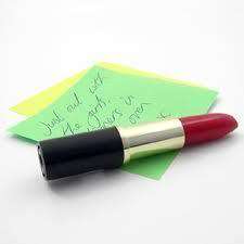 Lipstick Pen Red Office School Fun Buy 4 get 2 Free  