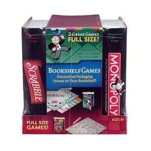  Monopoly® and Scrabble® Bookshelf Games Toys & Games