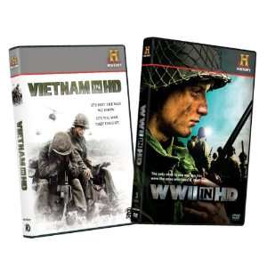  Vietnam in HD and WWII in HD DVD Set Electronics